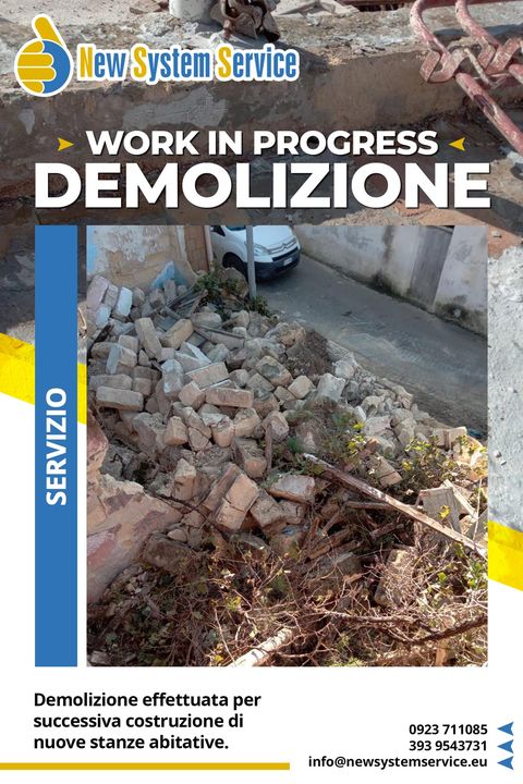 #Demolizione Work in Progress! 🏚🧱