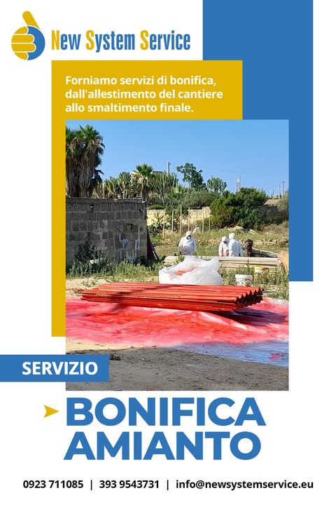 New System Service Srl  offre servizi di #bonifica #amianto.