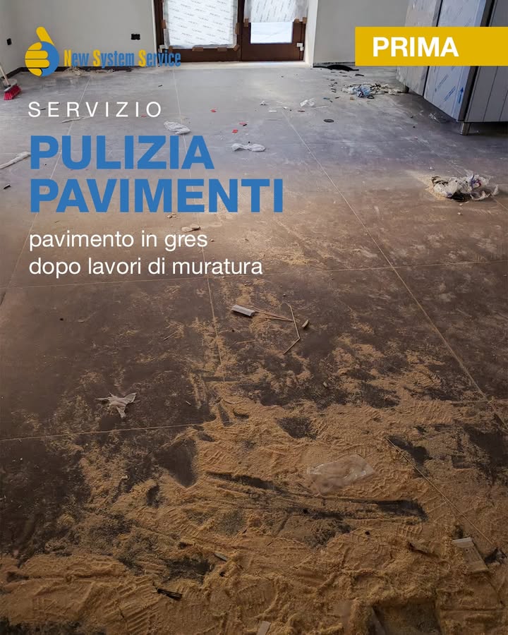 PULIZIA PAVIMENTI — FINE CANTIERE 🧹✨🏠
👉 Un intervento mirato