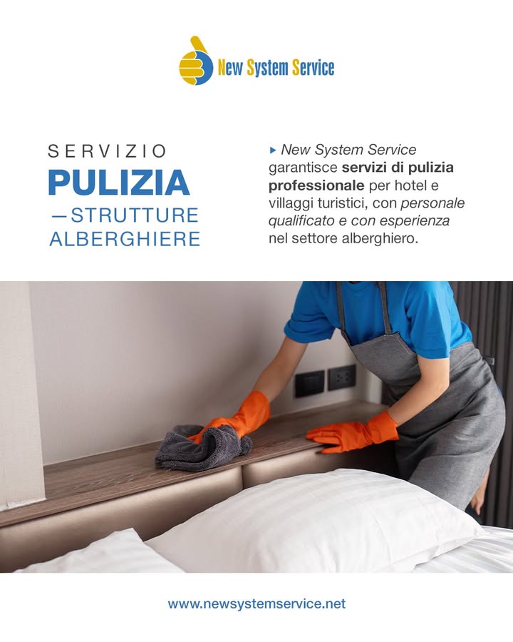 PULIZIA STRUTTURE ALBERGHIERE🧹 🏨✨
La prima impressione 𝑐𝑜𝑛𝑡𝑎!
👉 Con New