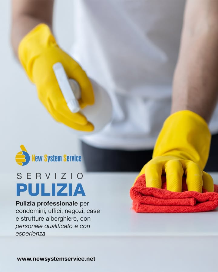 SERVIZIO DI PULIZIA PROFESSIONALE ✨🧼
👉 Per ambienti sempre ordinati,