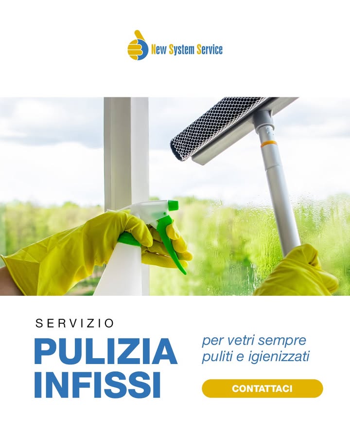PULIZIA INFISSI PROFESSIONALE ✨🪟
👉 Vetri sempre puliti e igienizzati?