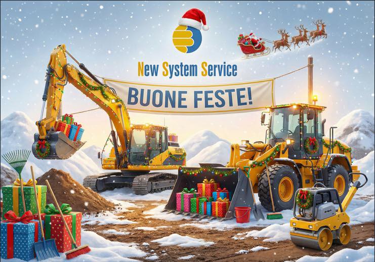Auguri di buone feste dal team di New System Service