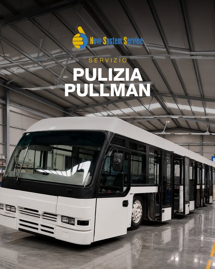PULIZIA PULLMAN 🚌 ✨
Pulizia e igiene sono fondamentali quando