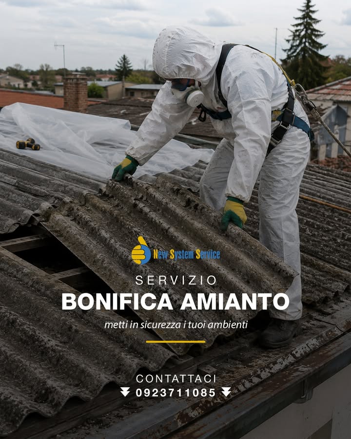 L’amianto è un materiale altamente pericoloso e va rimosso esclusivamente
