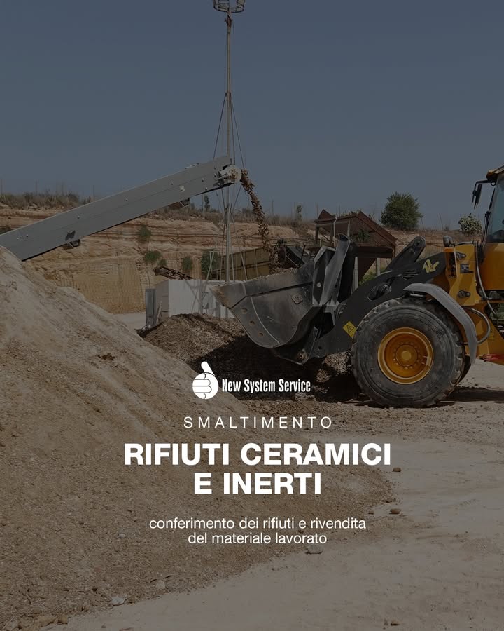 ♻️ SMALTIMENTO RIFIUTI CERAMICI E INERTI
Demolizioni, ristrutturazioni e lavori edili