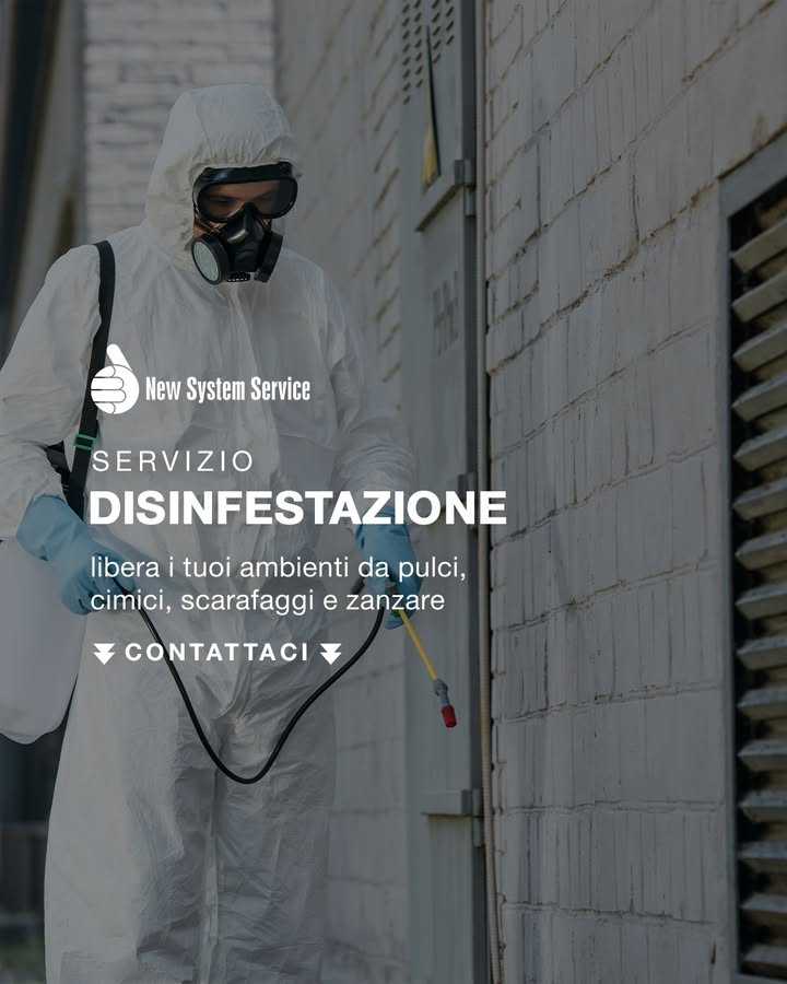 Quando gli ospiti sono indesiderati, meglio intervenire subito. 🐜🦟
New System