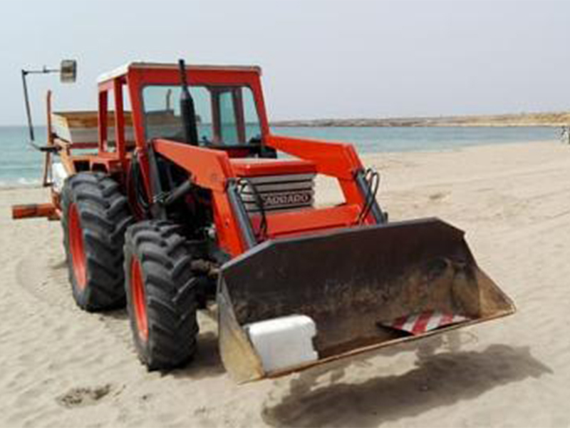 New System Service Srl a Marsala (Trapani) - Pulizia spiagge